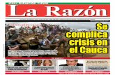 Diario La Razón jueves 19 de julio