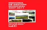 Memoria de Gestión 2007-2011