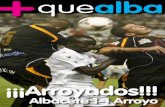 Jornada 2 Albacete - Arroyo (1-1)