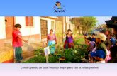 ANIA - Construyendo un país / mundo mejor con la niñas y niños