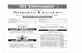 Indice Normas Legales 1ra. quincena setiembre 2011