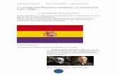 La Segunda República y la Guerra Civil Española