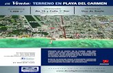 Playa del Carmen Terreno Av 15 en venta