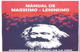 Academia ciencias de la urss manual marxismo leninismo