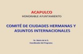 CIUDADES HERMANAS DE ACAPULCO