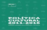 Política Cultural 2011-2016