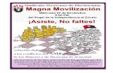 ¡¡¡Asiste,No faltes!!!Magna Movilización Miércoles 23 Noviembre 2011