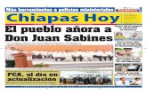 Chiapas HOY Martes 03 de Marzo en  Portada   & Contraportada