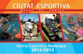 Oferta Esportiva Municipal 2012/2013