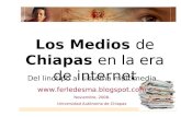 Medios en Chiapas: Internet