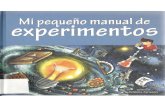 Mi Pequeño Manual de Experimentos