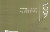 Informe de gestión fedepalma 2007