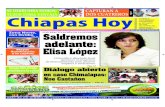 Chiapas HOY, Viernes 22 de Mayo en Portada y Contraportada