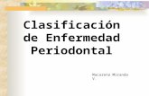 Clasificación de la Enfermedad Periodontal