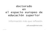 Doctorados en España