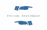 Ferran Destemple, poemas visuales.
