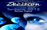 Tarifario Decisión Digital 2012