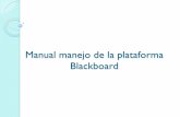 Manejo de Plataforma Blackboard