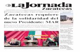 La Jornada Zacatecas, Domingo 2 de diciembre del 2012