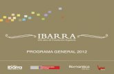 Programa fiestas de Ibarra 2012