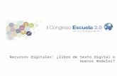 Recursos digitales: ¿libro digital o nuevo modelo? por Jesús MArtínez Verón