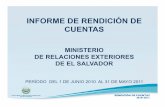 Informe de Rendición de Cuentas 2010-2011