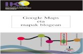 Google Maps eta mapak Ikasblogean