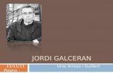 Biografia d'en Jordi Galceran