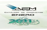 Catálogo de  productos AEM (sin precios)