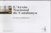 El Servei didàctic de l'Arxiu Nacional de Catalunya
