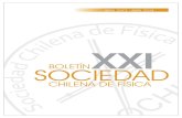 Boletín XXI Sociedad Chilena de Física