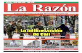 Diario La Razón martes 26 de noviembre