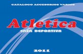 Catálogo Accesorios Varios Atletica