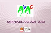 Jornada de Jocs AVAC 2013