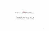 Adoctrinamiento de la enseñanza en Galicia