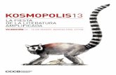 Kosmopolis 2013 - Programa (Castellano)
