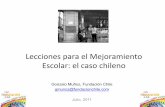 Presentación Gonzalo Muñoz - Educación en Chile - Foro Educación para todos