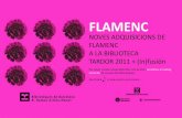 Noves adquisicions flamenc tardor 2011 + (In)fusión