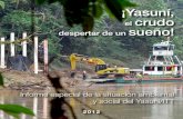 Informe sobre la situación del Yasuní-ITT