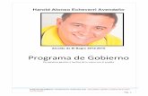Programa de Gobierno Harold Echeverri