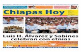 Chiapas HOY Lunes 10 de Agosto en Portada &  Contraportyada