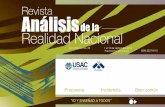 Edición no 35, Revista Análisis de la Realidad Nacional