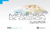 Memoria Instituto Tecnológico de Canarias 2009