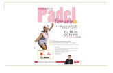 Torneo Femenino de Padel - Octubre 2010