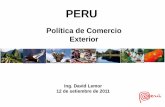 David Lemor Peru Politica de Comercio Exterior