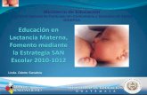 Educaciòn en lactancia materna
