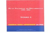 PLAN NACIONAL DE DESARROLO TOMO I - 1/4