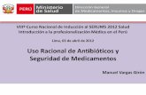 USO RACIONAL Y SEGURIDAD DE MEDICAMENTOS