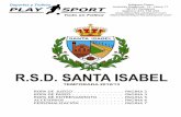 Catálogo RSD Santa Isabel 2012/13