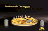 español catálogo de productos 2010